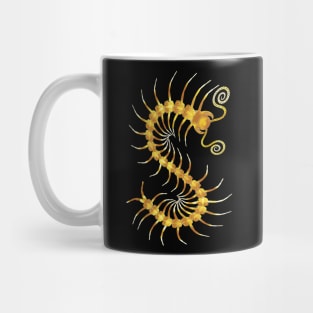 Gold Centipede Mug